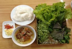 bun cha - hanoi local food tours