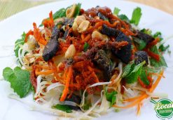 Dried Beef Salad – The Taste Of Nature - Hanoi Local Food Tours