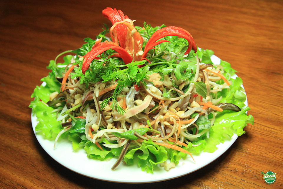 A Rustic But Delicious Dish Made From A Banana Flower - Hanoi Local Food Tours