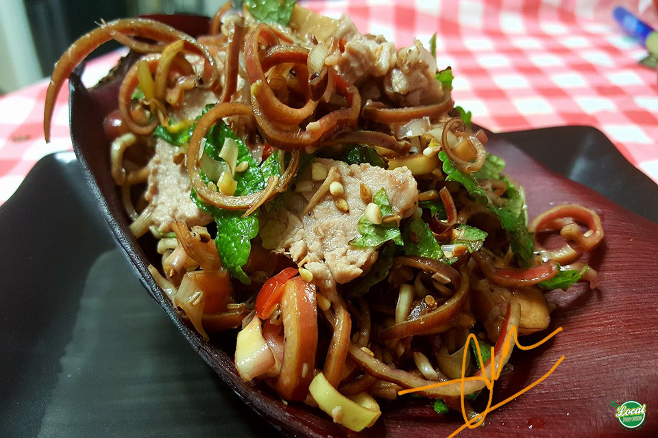 A Rustic But Delicious Dish Made From A Banana Flower - Hanoi Local Food Tours