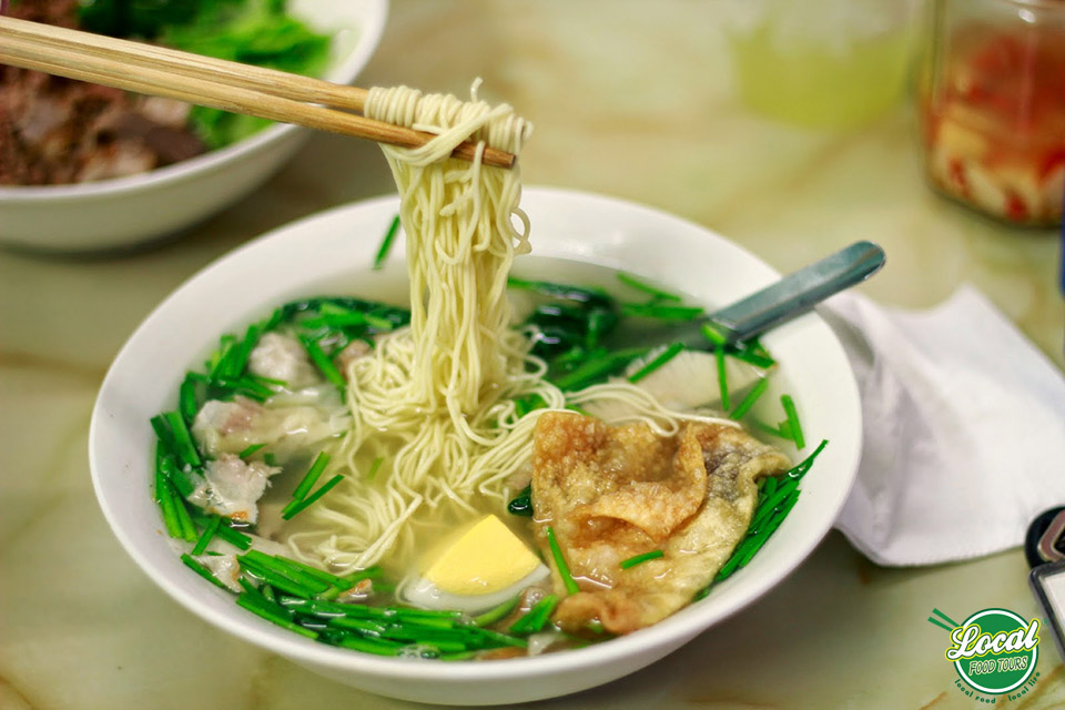 Types Of Wonton Noodles In Hanoi - Hanoi Local Food Tours