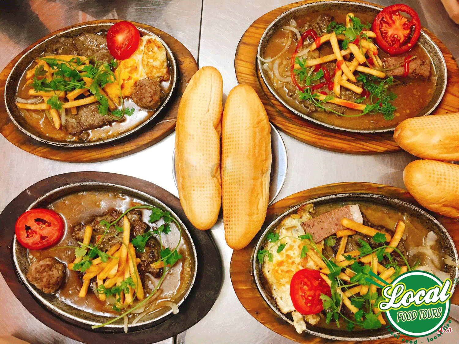 Discover The Delicious Banh My Chao In The Ancient French House